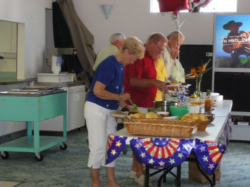 Baby Back Ribs Dinner by Jim Neff July 4 2009- Slide 22
