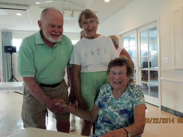 Coffee and Doughnuts with Muriel Lyon <br>
Photos by Nora Szabo - Slide 16